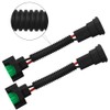 WMYCONGCONG 2 PCS H11/H8 Pigtail Socket Wiring Harness Socket Wire