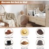 Lanxitown10Pcs Cowboy Hat Cover and One Cowboy Hat Rack Hat