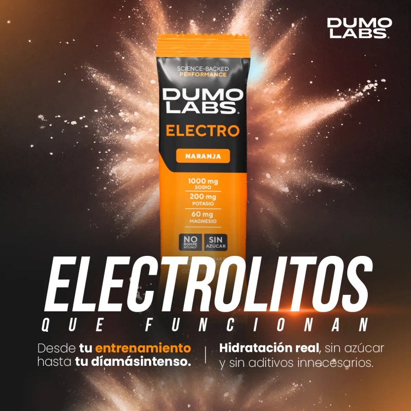 Electrolitos Sodio Magnesio 30 Porciones Dumo Electro