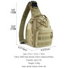 Tactical Chest Bag Molle Chest Sling Pack Backpack Crossbody Bag