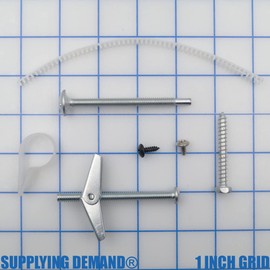 Supplying Demand 3861W1A043H 2443765 Microwave Mounting Bracket Installation Hardware Kit Model Specific Not Universal