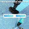 EFURDEN Pool Vacuum for Above Ground Pool, Cordless Handheld Rechargeable