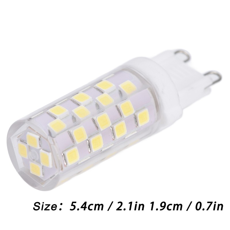 6Pcs 5W G9 46LED Bulb Dimmable Chandelier Ceiling Lamp Bulbs