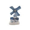 Essence of Europe Gifts Collectible Ceramic Miniature Delft Blue Windmill