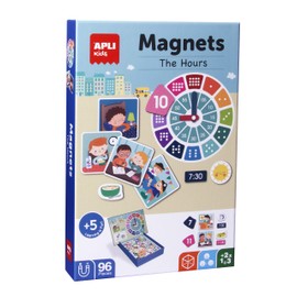 APLI Kids 18573 - Learning The Hours Magnetic Game