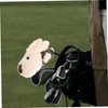 WHAMVOX Golf Driver Head Cover Adorable Dog Shape Club Head
