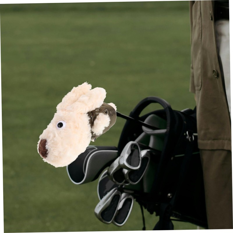 WHAMVOX Golf Driver Head Cover Adorable Dog Shape Club Head