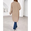 BTFBM Long Cardigans for Women Fall 2025 Long Sleeve Sweaters