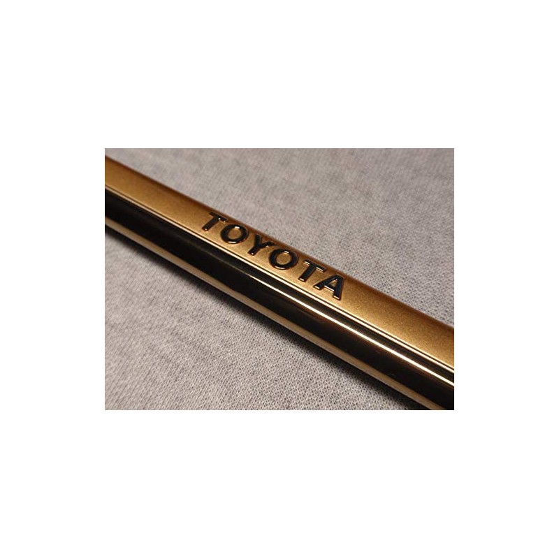 GENUINE Toyota License Plate Frame Gold Plated/Combination specification Front Land
