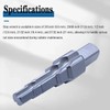 JEUCLEL 1/2 Inch Drive Universal Pagoda Head Valves Joints 5
