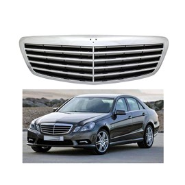 Front Grille Chrome Shell Assembly Compatible with 2007 2008 2009 Mercedes S63 S65 S450 S500 S550 S600 Replaces MB1200136