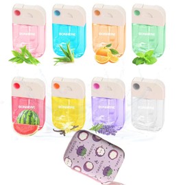 Generic Hand Sanitizer, Hand Sanitizer Spray, Hydrating Spray for Hand, Portable Sanitizer spray Set ﻿for Travel Size, 500-Sprays Each Multi-Flavor(8pc)