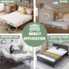 2Pcs Mattress Slide Stopper,Metal Mattress Retainer Bar for Adjustable Beds,Mattress