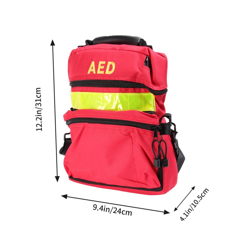 Healvian Bag Container Emergency Kit Red