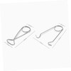 Kisangel 2sets Fish Mouth Spreaders Bottle Hanger Stainless Steel Camping