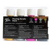 Mont Marte Pouring Set - 4 Pieces x 60ml