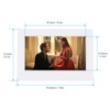 7Inch 1024*600HD Digital Photo Picture Frame Alarm Clock Player Album