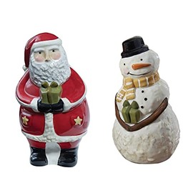 Snow Friends Santa Salt And Pepper Set