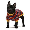 Fitwarm 2-Pack 100% Cotton Striped Dog Shirt for Pet Clothes