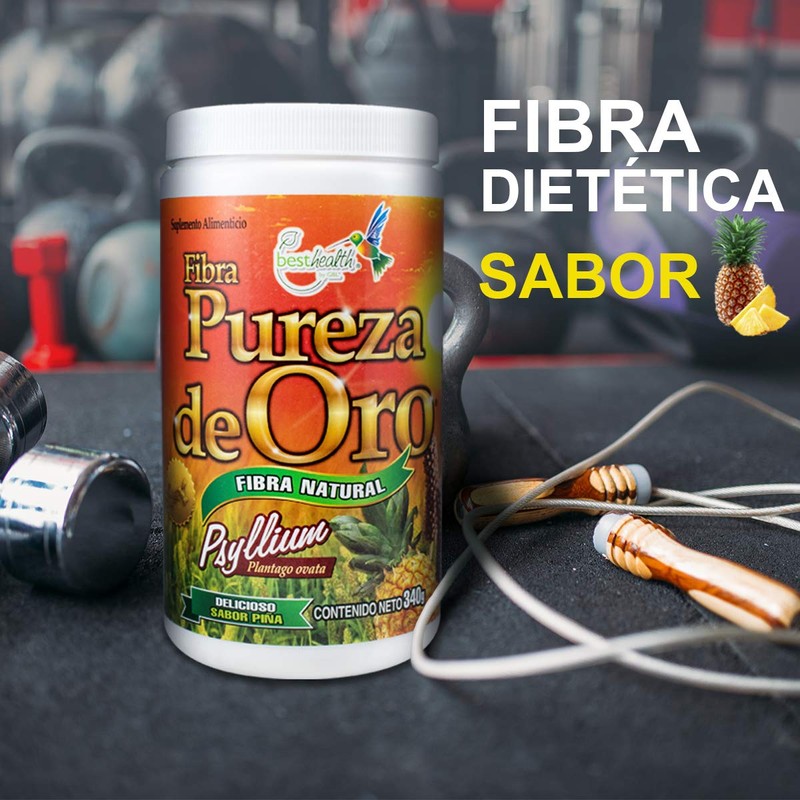 Fibra Natural Sabor Piña 340g de Best Health el del