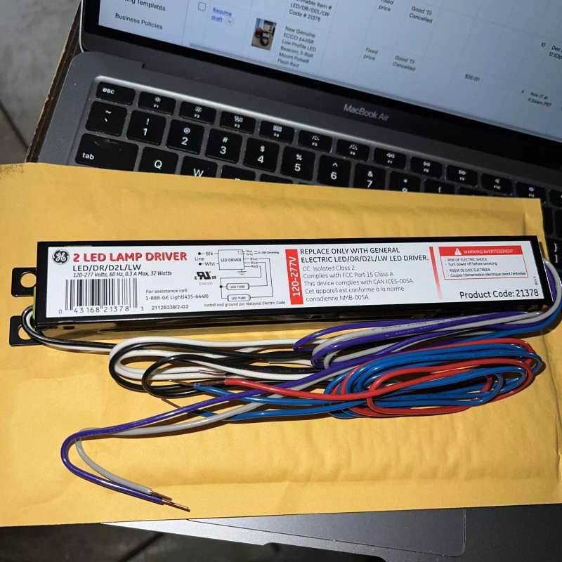 GE LIGHTING 2 LED 32 Watt Lamp Driver Dimmable Item