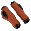 Artificial Leather Bicycle Grips Liquid Silicone Palm Pad Shock Absorption
