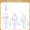 Plastic Bar Cocktail Shaker with Measuring Jigger Set,Hand Drink Mixer
