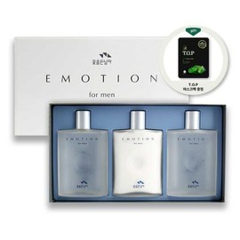 Flower Holding Man 꽃을든남자 이모션 스킨 로션 남자화장품 3종 세트 [이모션 클래식 스킨 2개+로션 1개] Flower Holding Man Emotion Skin Lotion Men's Cosmetic 3-Piece Set [2 Emotion Classic Skins + 1 Lotion]