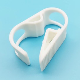 5PC 12-18mm/0.472''-0.708'' Heat Resistant PBT Plastic Tubing Clamps for Industry Pinch Valve Hose Clips Flow Control Shut Off Clamps