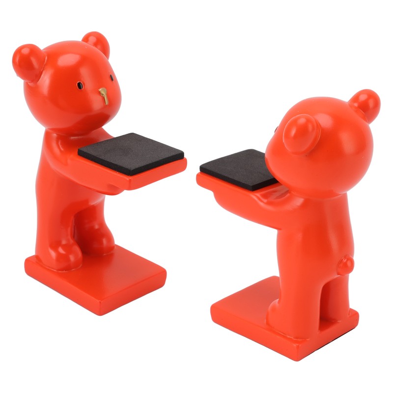 Bear Watch Stand Handcrafted Three Dimensional Modern Style Resin Watch
