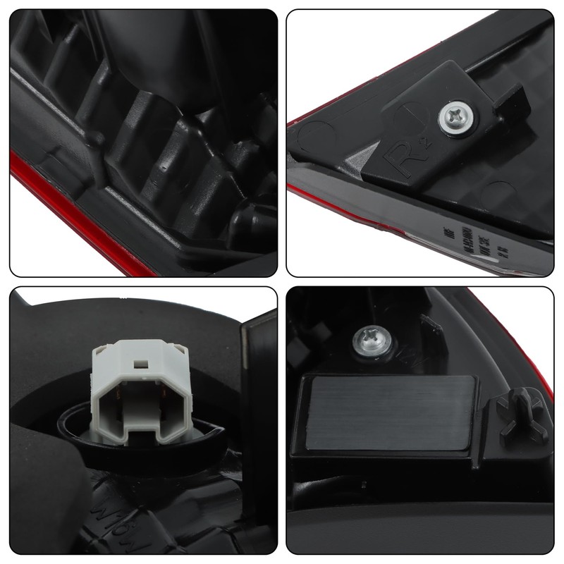 Silscvtt RH Inner Tail Light Assembly Replacement for Toyota Camry