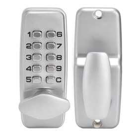 Mechanical Password Lock, Keyless Entry Door Lock Keypad Digital Pass Code Security Lock, Digital Door Lock Coded Lock Set for Office Home
