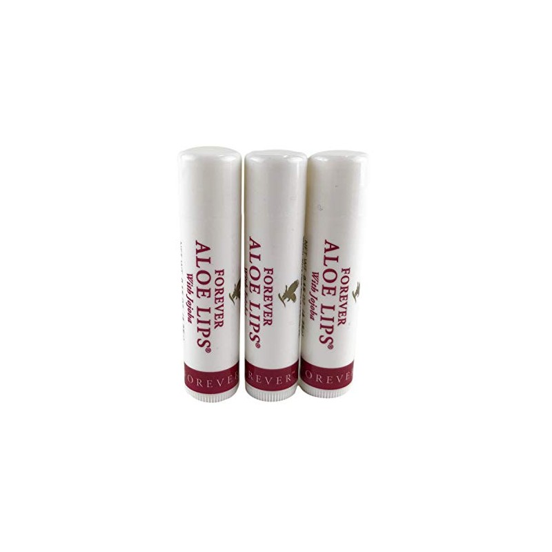 Forever Living 3 X Aloe Lips Balm - Soothe,Moisturize,Heal &