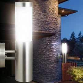 applique moderne lampe extérieur lumière résistant aux intempéries boîtier acier affiné BT1003A UP