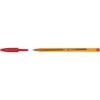 Bic Crystal Ballpoint Pen, Fine Point Orange Pack of 6