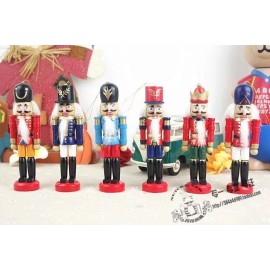 Christmas lights are us LLC Set of six 5" Nutcracker Ornaments