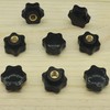 8 PCS Handle Wing Nuts,Clamping Star Knobs,Thumb Screws Nuts (M10*38mm)
