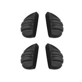 Vonxyz 2 Pairs Nose Piece Replacement for Maui Jim Makaha MJ405/Holokipa MJ407/Sandy Beach MJ408/Kanaha MJ409 Sunglass - Black&Black