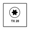 Power-Fast II Chipboard Screws 4.5 x 40 Countersunk Head with
