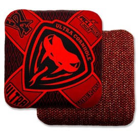 Ultra Cornhole Bags Viper-RV Cornhole Bag Set - ACL Approved (Red)
