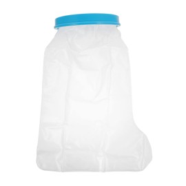 COLLBATH 1pc Foot Cast Cover for Injured Leg Shower Reusable Easy to Use for Home and Hospital Use Keeps Bandages Dry and Clean