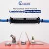 NewYork Cables - Cat6a 12 Port Patch Panel 1U Horizontal,