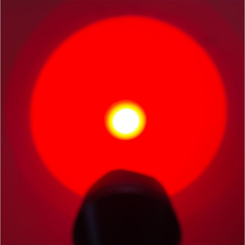 MVIOCS Red LED Flashlight, High Lumens, Ultra Bright Red Flashlight,