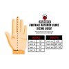 Football Gloves - Tacky Grip Skin Tight Enhanced Performance Football