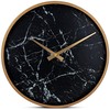 Bernhard Products Modern Wall Clock 13 Inch Noiseless Silent Non