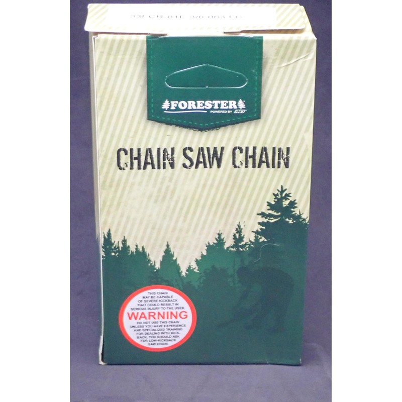 FORESTER FULL CHISEL SKIP TOOTH CHAINSAW CHAIN 3/8 .063 92DL