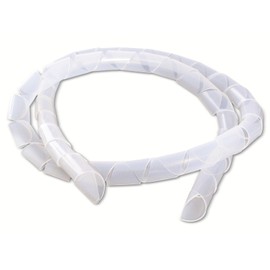 QUADRIOS 2111C142 White PE Spiral Hose 4 to 50 mm 10 m