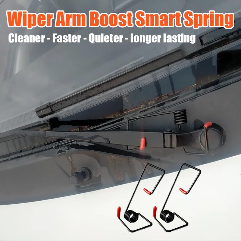 DWARFOO 2PCS Windshield Wiper Arm Pressure Spring Booster, Wiper Arm