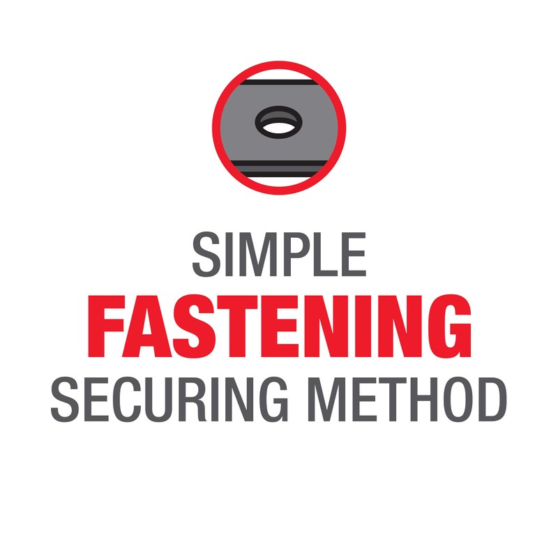 Oatey 33916 Standard Pipe Clamp (6"Polybag), Gray, 1/2"