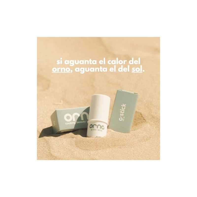 Orno Stick Bálsamo Labial Protector Solar Spf Vitamina Manteca Karité
